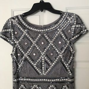Adrianna Papell short sequin dress size 6